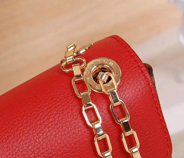 2014 pallas chain aurore shoulder bag red m41200 2 4