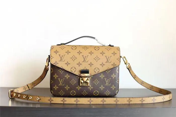 2016 premium monogram canvas pochette metis handbag m41465 7