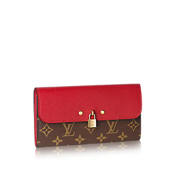 2016 premium monogram canvas venus wallet cherry m61836 1