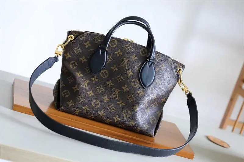 2019 monogram canvas flower zipped tote pm m44351 5