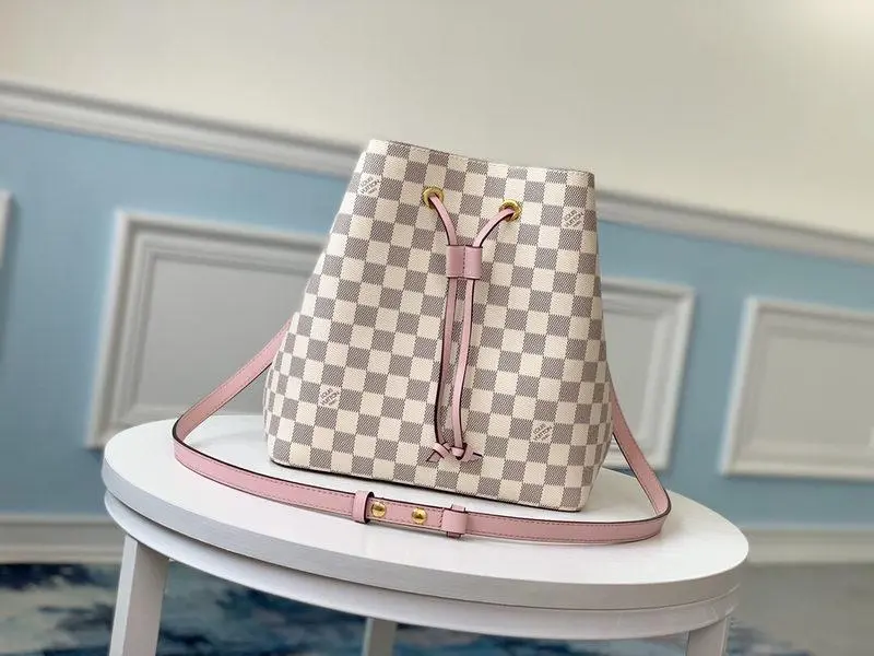 damier azur neonoe bucket bag eau de rose n40152 3