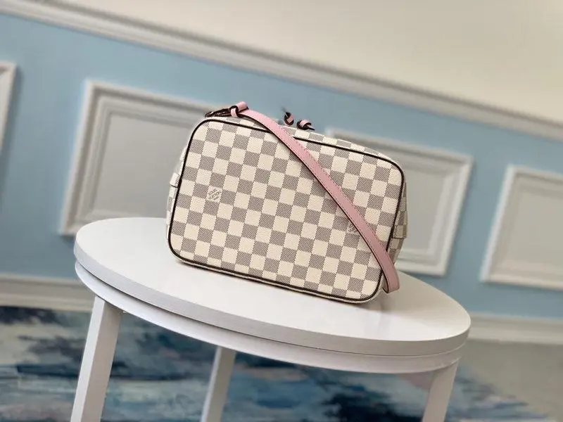 damier azur neonoe bucket bag eau de rose n40152 6