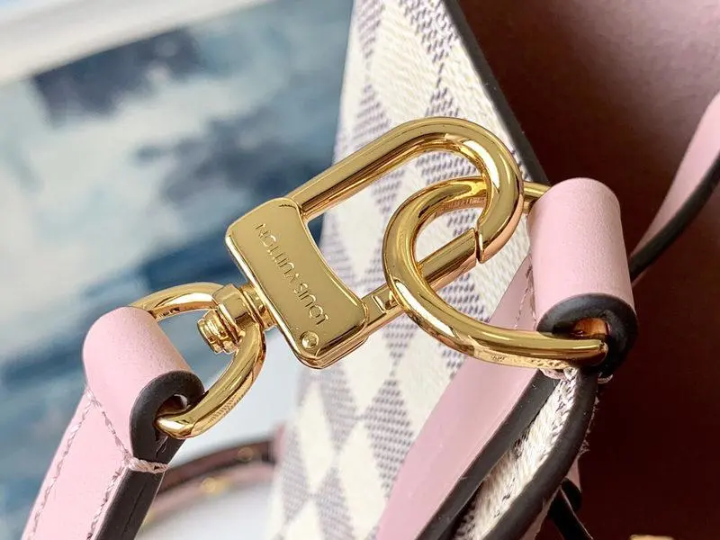 damier azur neonoe bucket bag eau de rose n40152 7