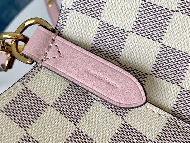 damier azur neonoe bucket bag eau de rose n40152 8