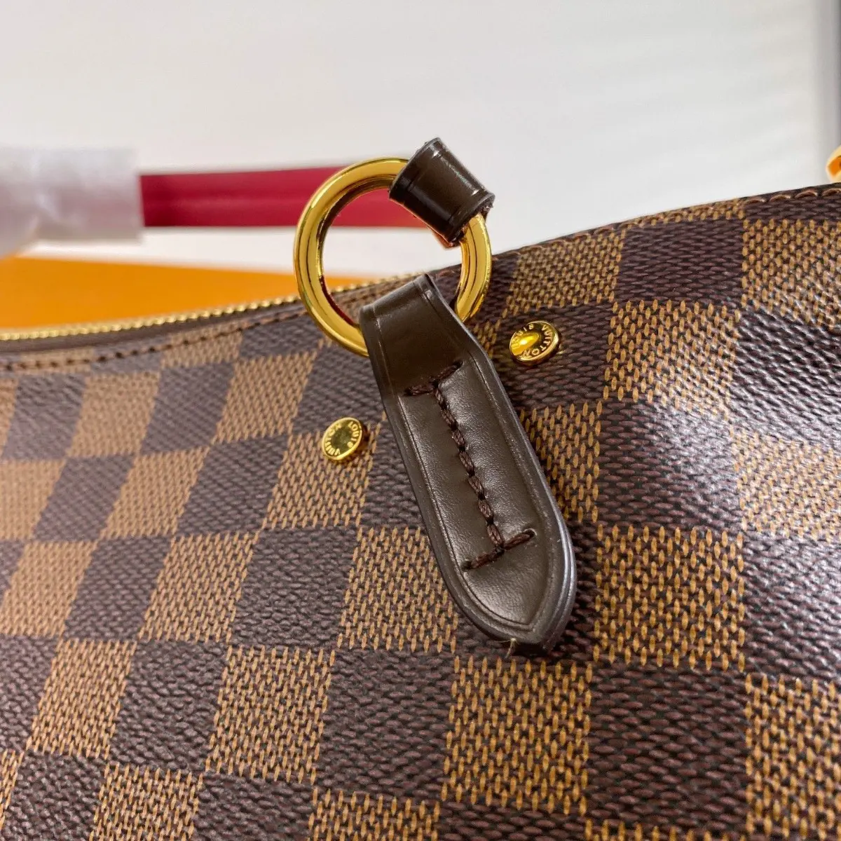 damier ebene lymington zipped tote n40023 2