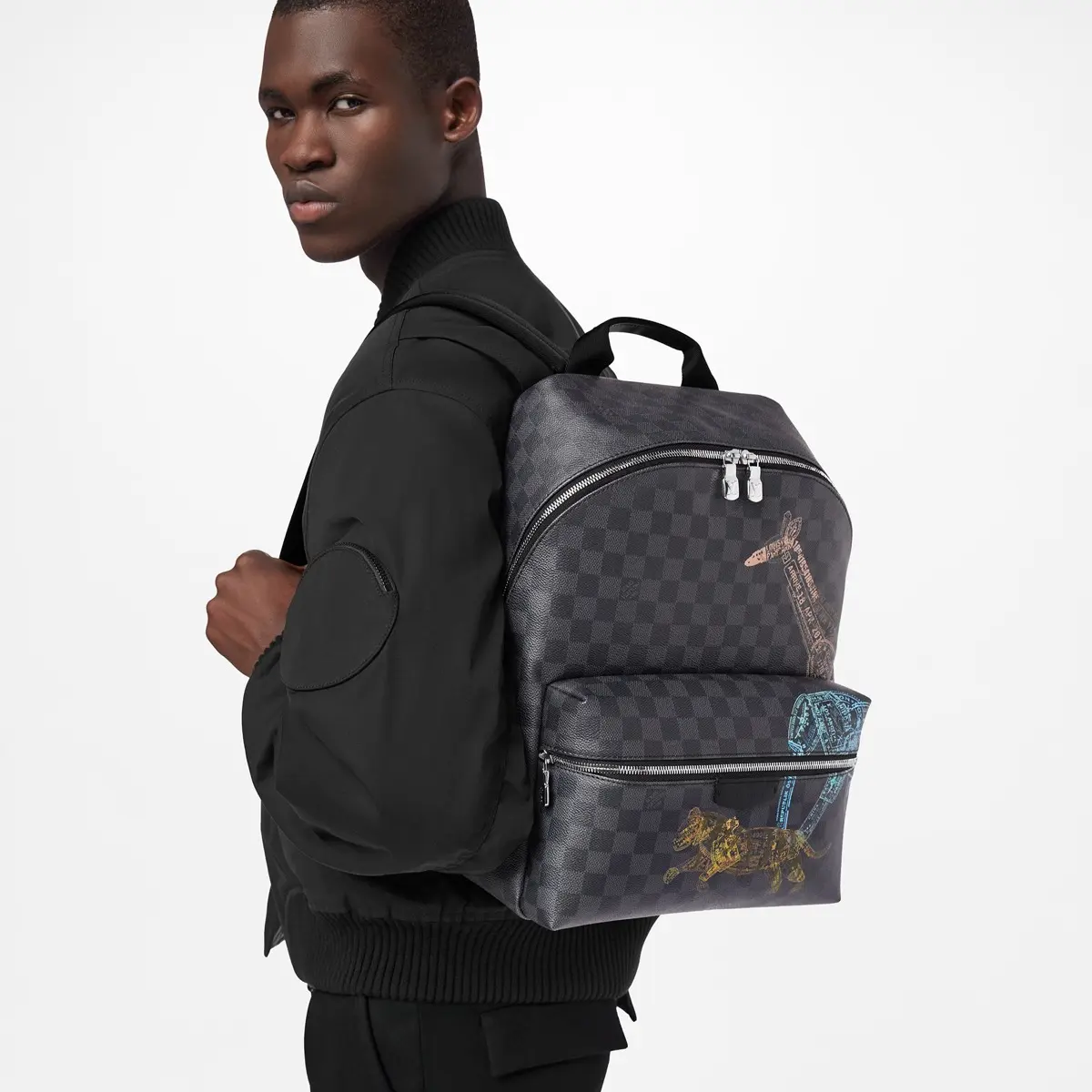 damier graphite discovery backpack n45275 2