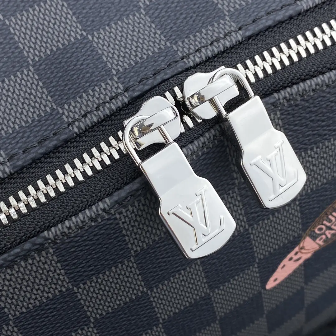 damier graphite discovery backpack n45275 6