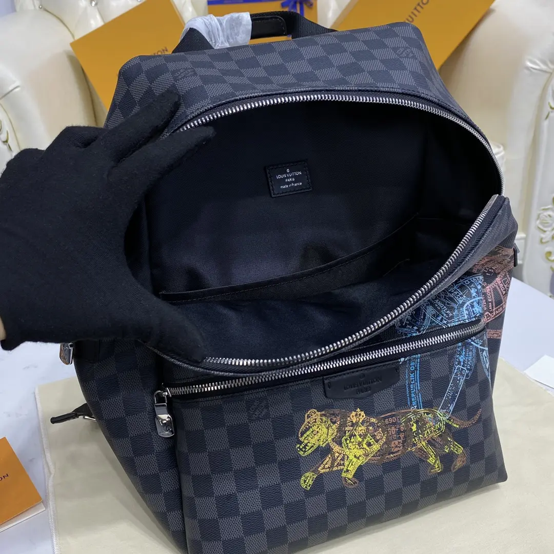 damier graphite discovery backpack n45275 9