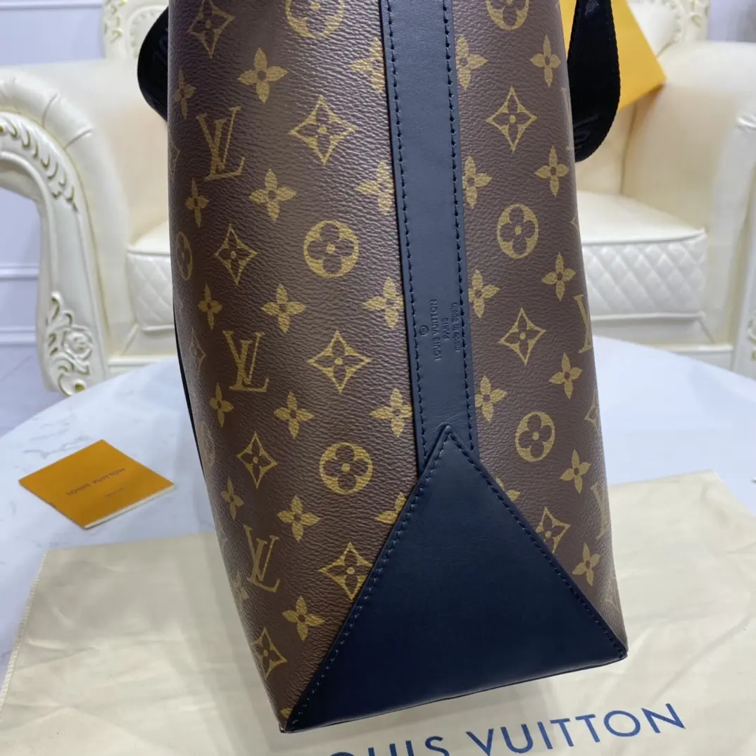 monogram macassar week end tote gm m45733 5